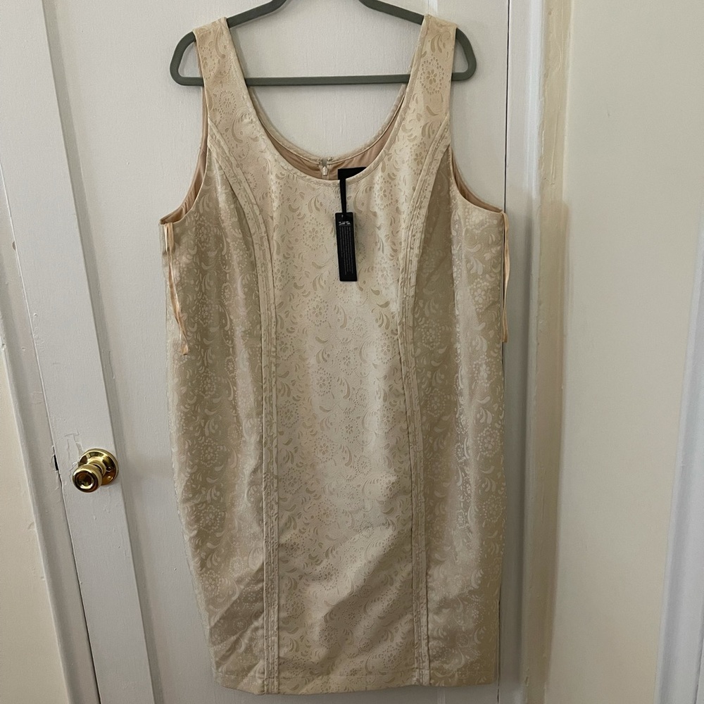 Isabel Toledo White Sheath Dress
